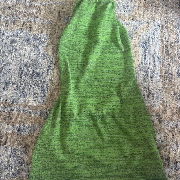 Green Halter Neck Mini Dress - Picture 3 of 3